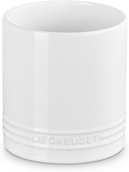Stoneware Signature Straight Wall Utensil Crock, 1 qt., Sea Salt