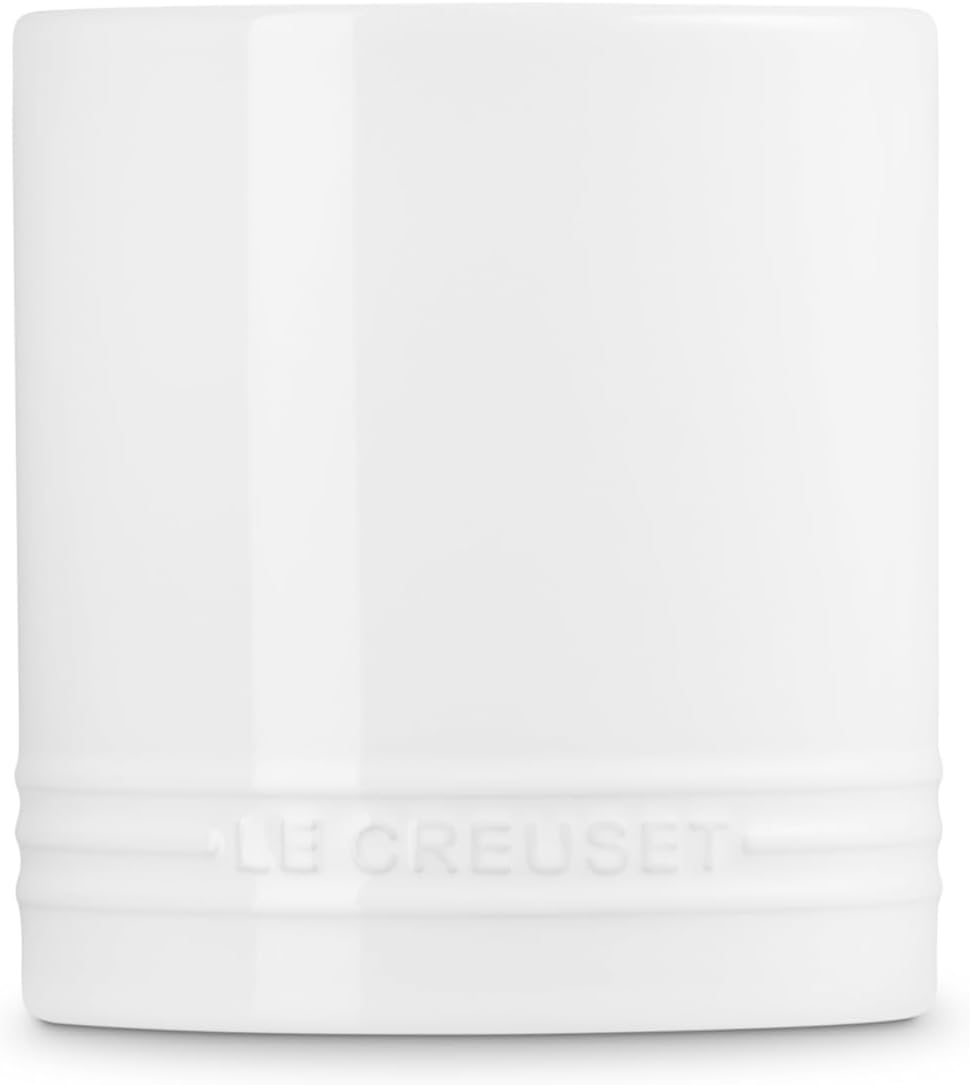 Stoneware Signature Straight Wall Utensil Crock, 1 qt., Sea Salt
