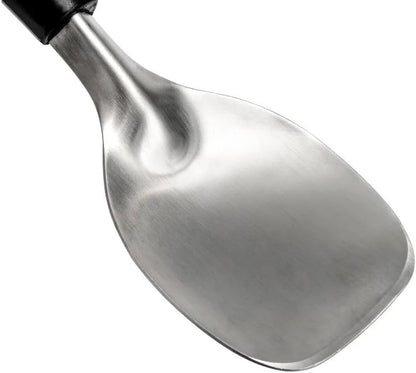 Heavy Duty Ice Cream Spade Scoop with Non-Slip Handle - Stainless Steel Ice Cream Spoon Paddle Perfect for Scooping and Serving Hard Frozen Treats