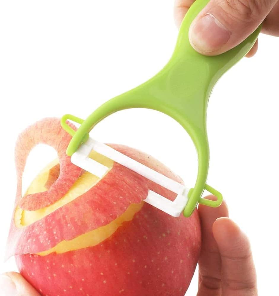 Peelers Grate and Julienne - Fruit and Vegetable Peeler Set Quickly Peels Apple, Potato, Corn, Ginger, Citrus, Avocado, Mango and More