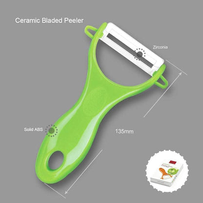 Peelers Grate and Julienne - Fruit and Vegetable Peeler Set Quickly Peels Apple, Potato, Corn, Ginger, Citrus, Avocado, Mango and More