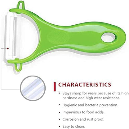 Peelers Grate and Julienne - Fruit and Vegetable Peeler Set Quickly Peels Apple, Potato, Corn, Ginger, Citrus, Avocado, Mango and More