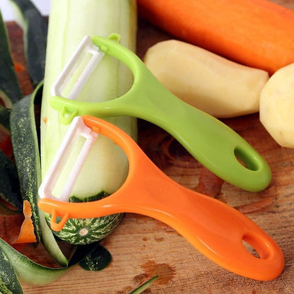 Peelers Grate and Julienne - Fruit and Vegetable Peeler Set Quickly Peels Apple, Potato, Corn, Ginger, Citrus, Avocado, Mango and More
