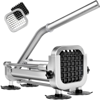 French Fry Cutter, Heavy Duty Potato Slicer Cutter, | Set with 1/2 In Blade for Carrot, Yam, Cucumbers.