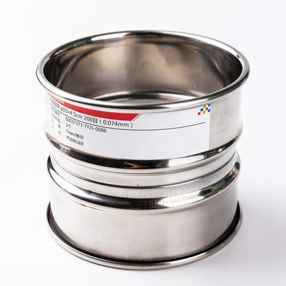 φ10×4.5cm 24 Mesh 304 Stainless Lab Sieves Economy Test Sieve 304 Stainless Steel Wire Cloth（0.8mm） - Colors A