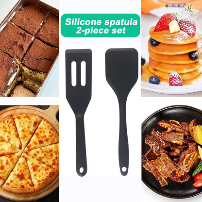 Small Silicone Spatula Set, Mini Spatulas for Baking, Cooking, Serving