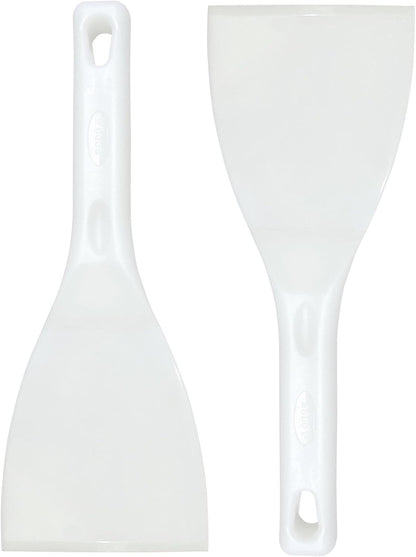 LRui Kitchen Professional Pizza Dough Scraper dough spatula,plastic flexible strip handle dough scraper.