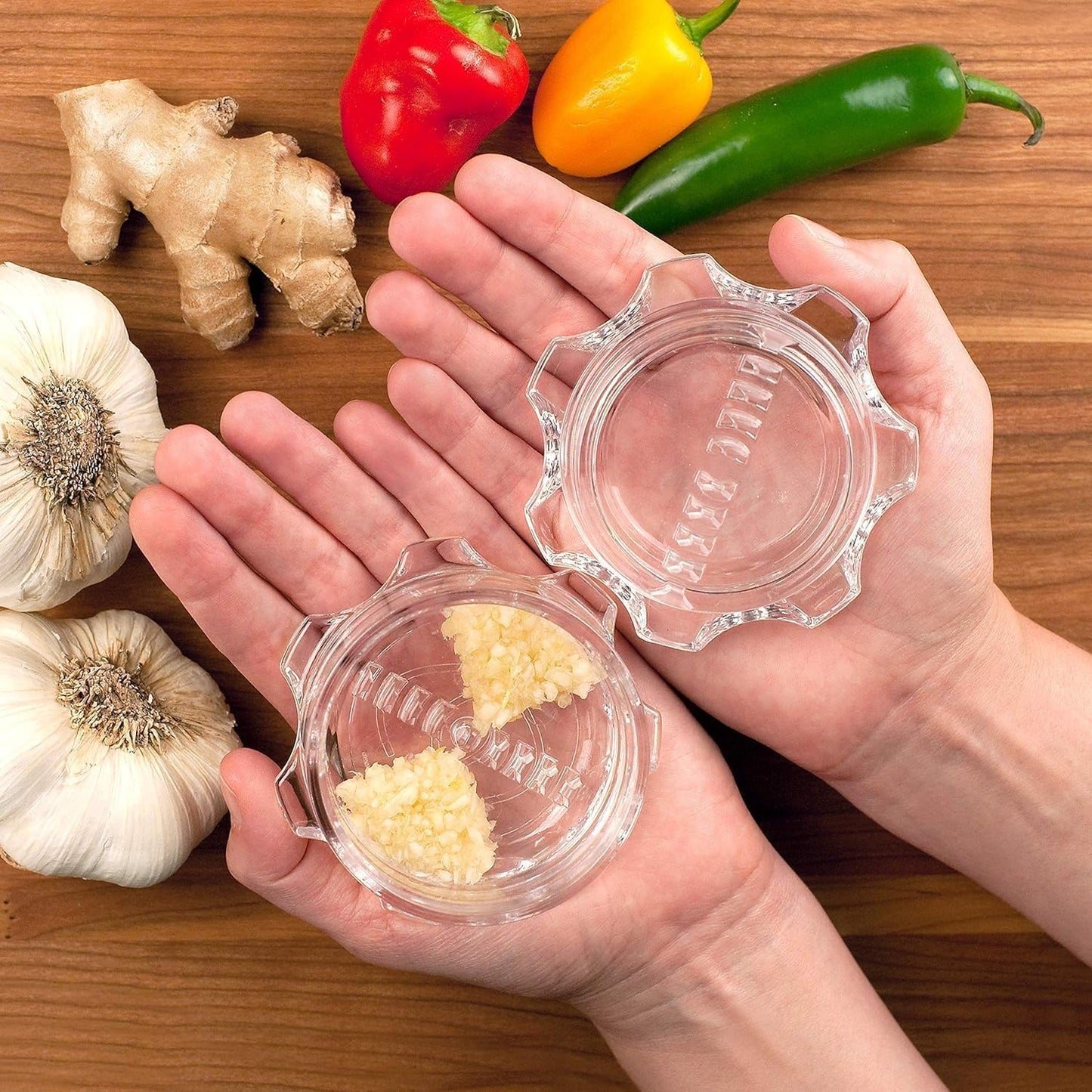 Garlic Mincer (Clear)