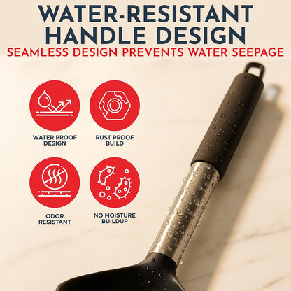 34 PCs Silicone Kitchen Utensils Set, Stainless Steel 450F Heat Resistant