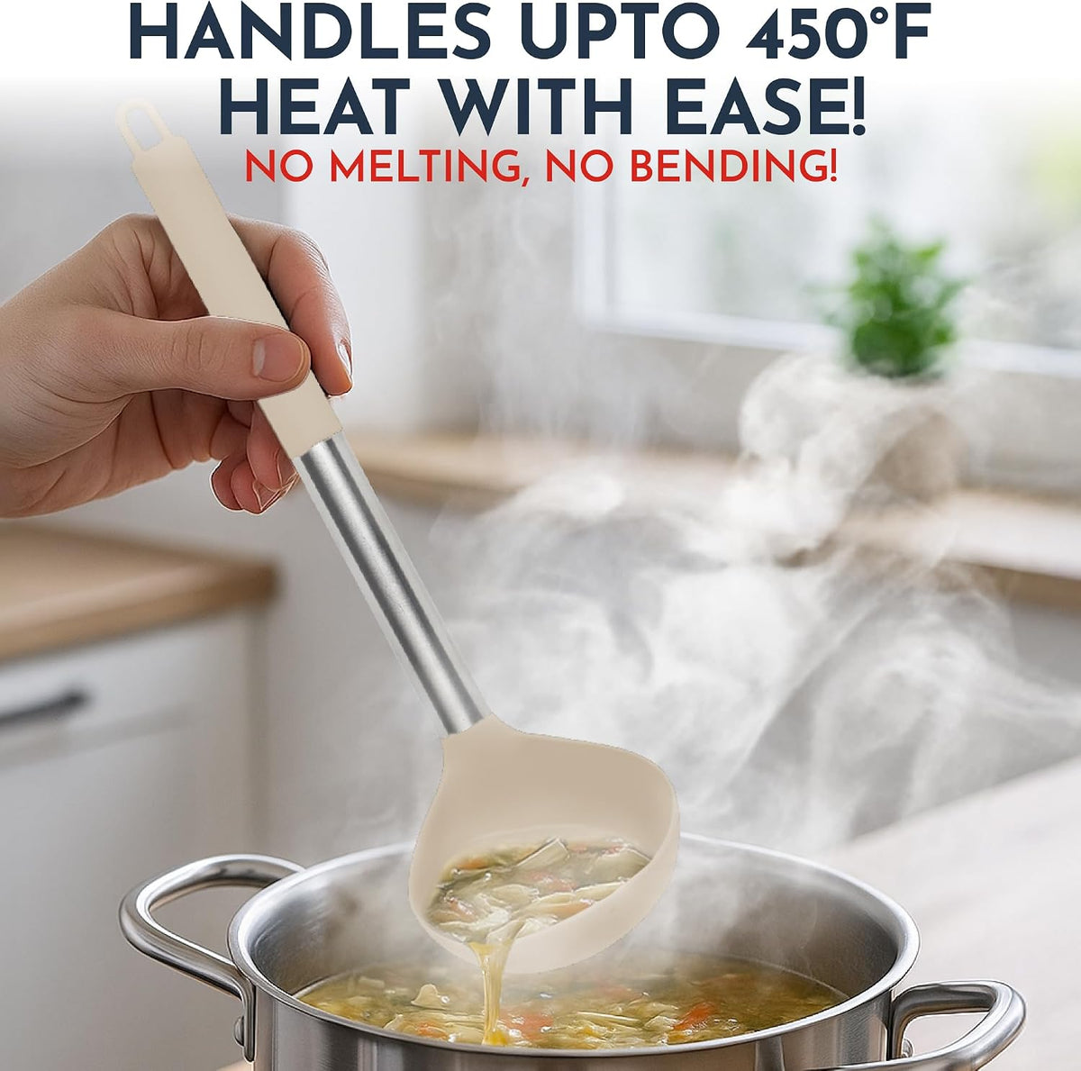 34 PCs Silicone Kitchen Utensils Set, Stainless Steel 450F Heat Resistant