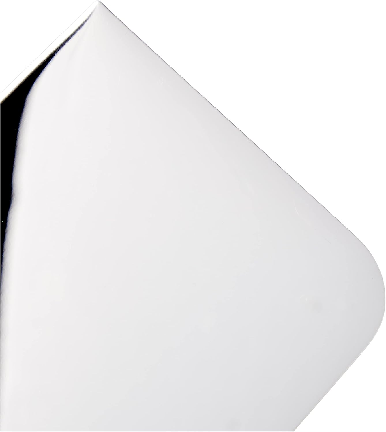 Plain Stainless Steel Side Scraper for Cake Decorating 5 x 3.5-inches
