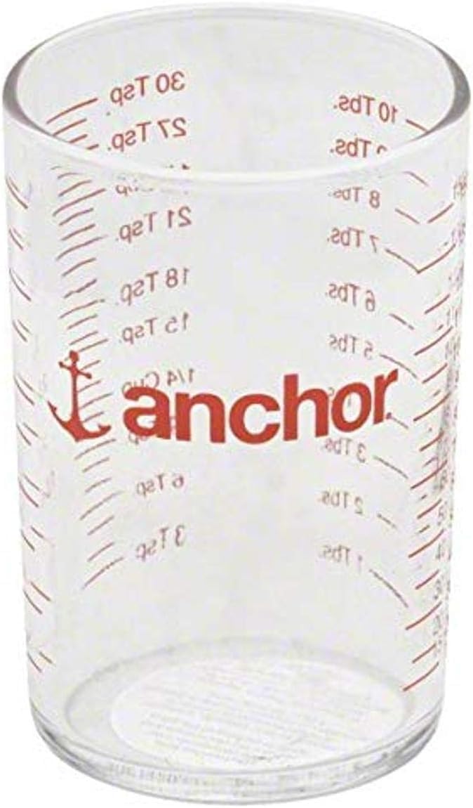 Graduated Measuring Glass, Set of 2, Clear