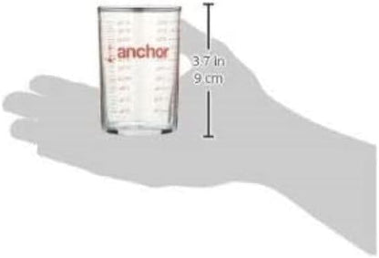 Graduated Measuring Glass, Set of 2, Clear