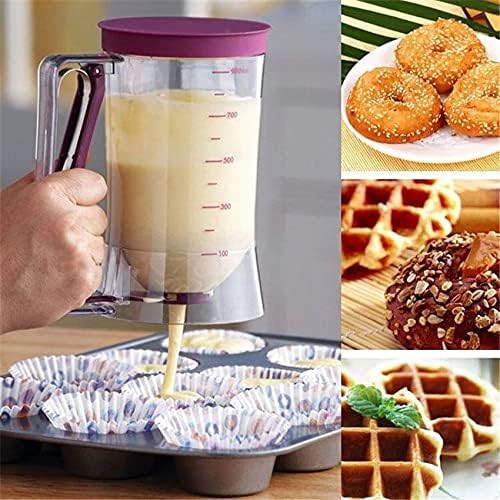 Cupcake Pancake Cookies Cream Dispenser Cake Mix Jug Baking Essentials Maker Cooking Tools Funnel Measuring cup Accessories