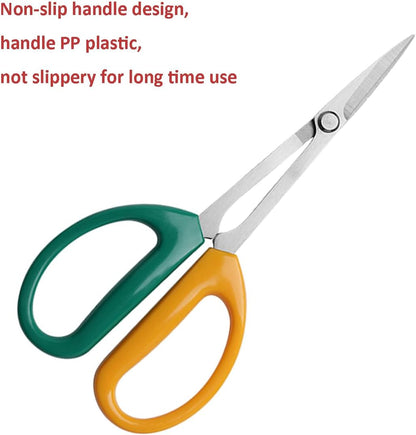 Garden Scissors Stainless Steel Garden Bonsai Pruning Shears (Modern)