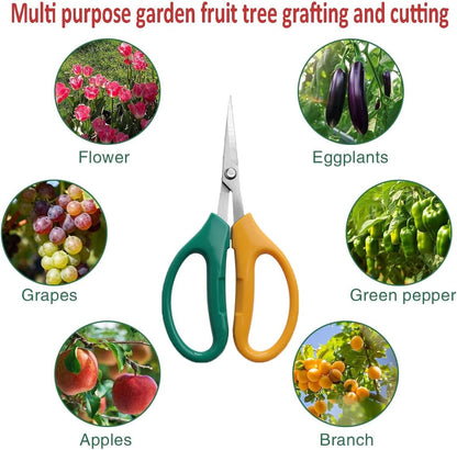 Garden Scissors Stainless Steel Garden Bonsai Pruning Shears (Modern)