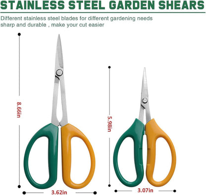 Garden Scissors Stainless Steel Garden Bonsai Pruning Shears (Modern)
