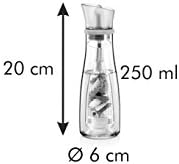 Tescoma Oil Dispenser Bottle, with no-drip Spout, made of glass 500ml (17oz)