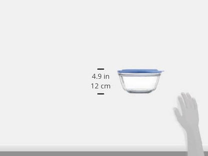Anchor Hocking Glass Mixing Bowl, 4-Quart