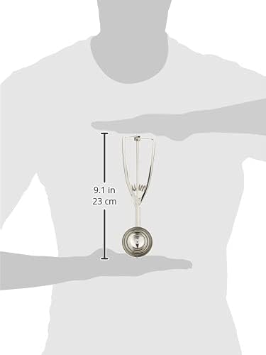 Norpro Stainless Steel Scoop, 39MM (1.5 Tablespoon), Silver