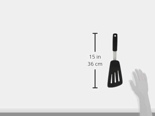OXO Good Grips Silicone Flexible Omelet Turner,Black