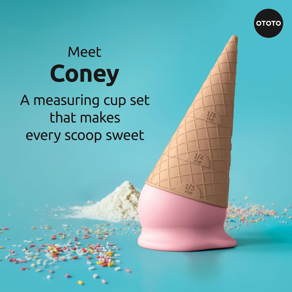 Measuring Spoons Set - Teaspoons for Dry & Liquid Ingredients, BPA-free & Dishwasher Safe, Funny Gifts, Baking Accessories, Unique Kitchen Gadgets (Shelly)