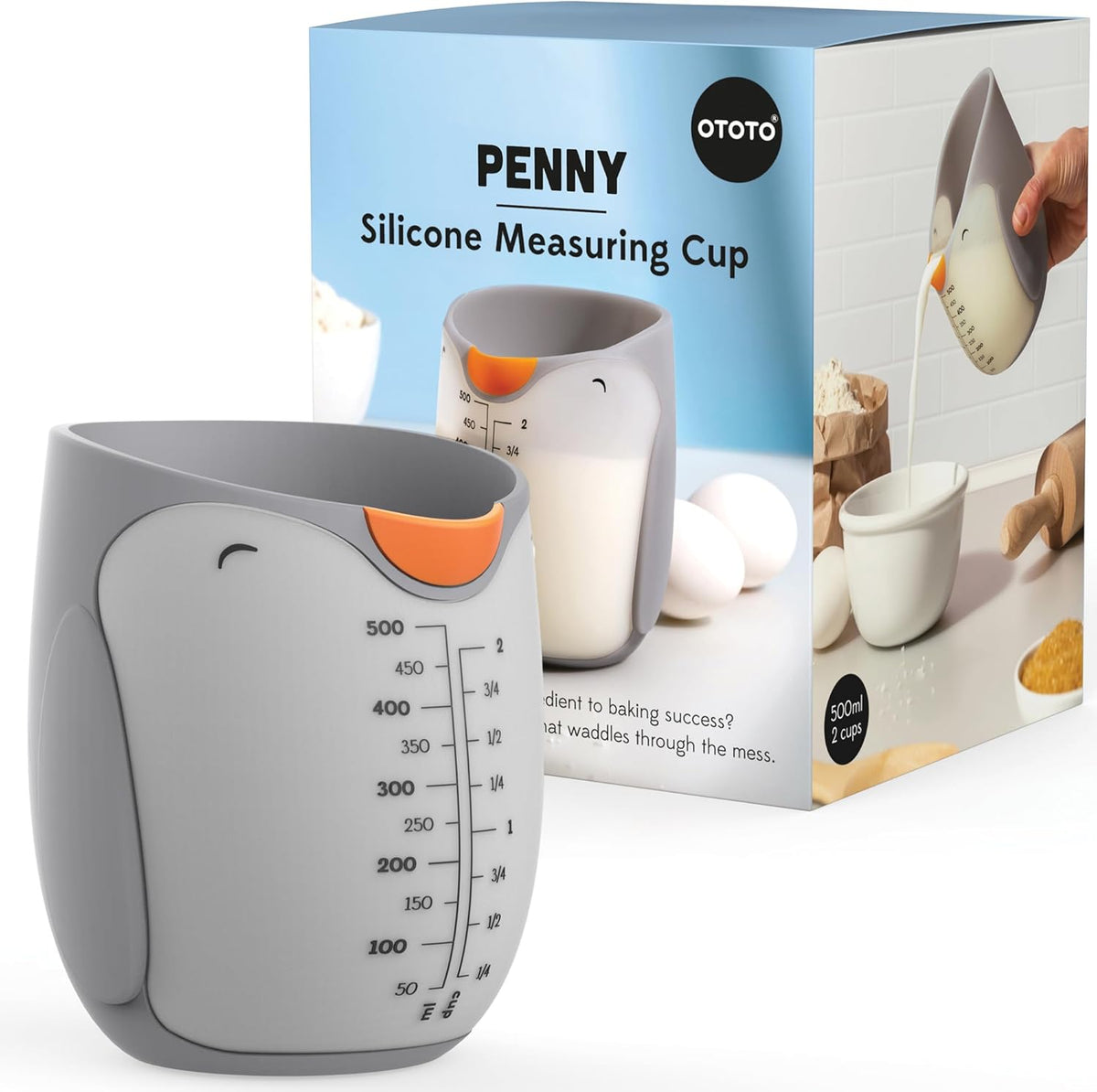 Measuring Spoons Set - Teaspoons for Dry & Liquid Ingredients, BPA-free & Dishwasher Safe, Funny Gifts, Baking Accessories, Unique Kitchen Gadgets (Shelly)