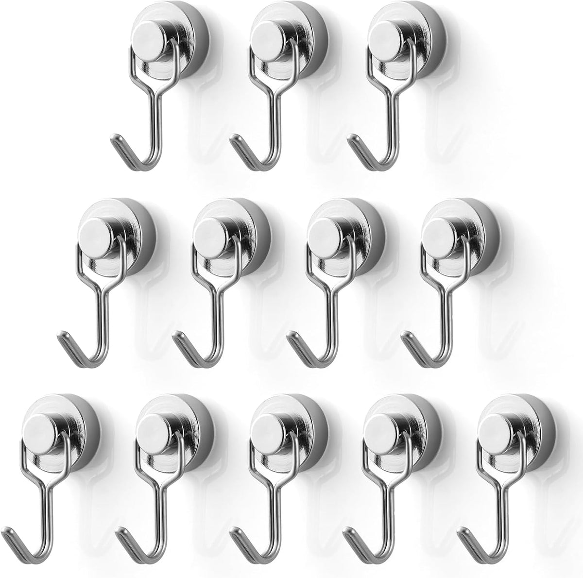 Mini Magnetic Hooks, Strong Neodymium Magnet with Small Hook