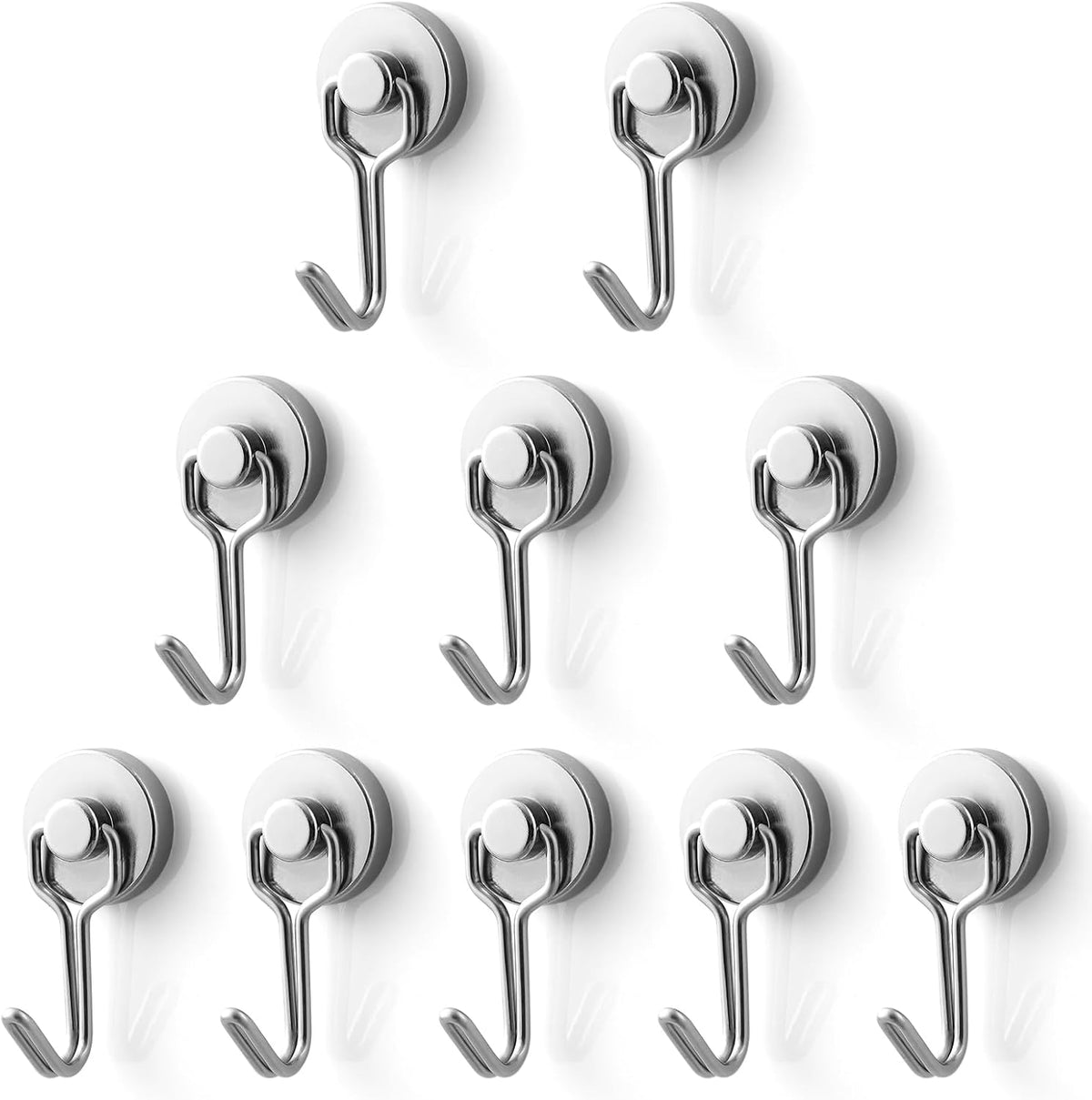 Mini Magnetic Hooks, Strong Neodymium Magnet with Small Hook