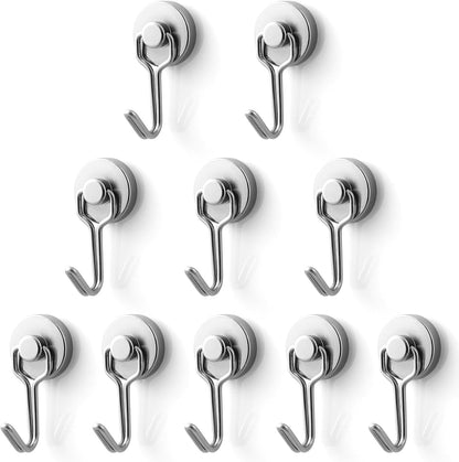Mini Magnetic Hooks, Strong Neodymium Magnet with Small Hook
