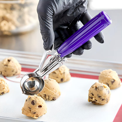#6 5/8-Cup Stainless Steel Cookie Dough Scoop | 5.33-Ounce