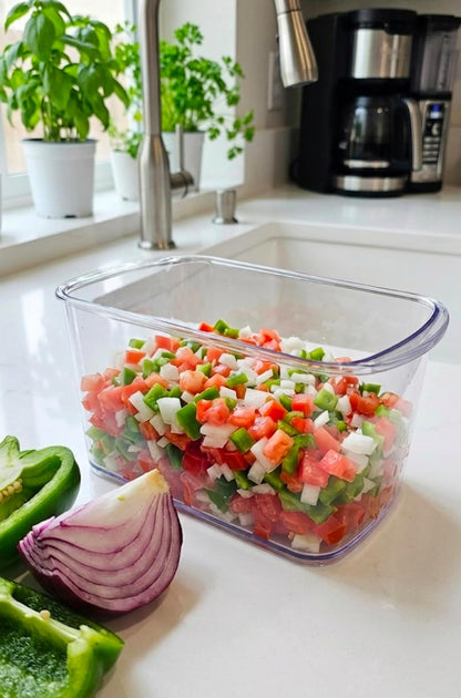 Pro 15-in-1 Vegetable Chopper & Mandoline Slicer - 2026 Upgraded Heavy Duty Dicer - Professional Food Cutter for a Variety of Fruits & Veggies - Sharp Stainless Steel Blades - Safety Guard