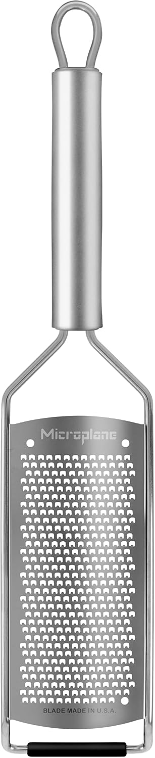 Professional Series Kitchen Grater Large Shaver for Hard Cheese, Chocolate and Truffle with Stainless Steel Blades - Made in USA