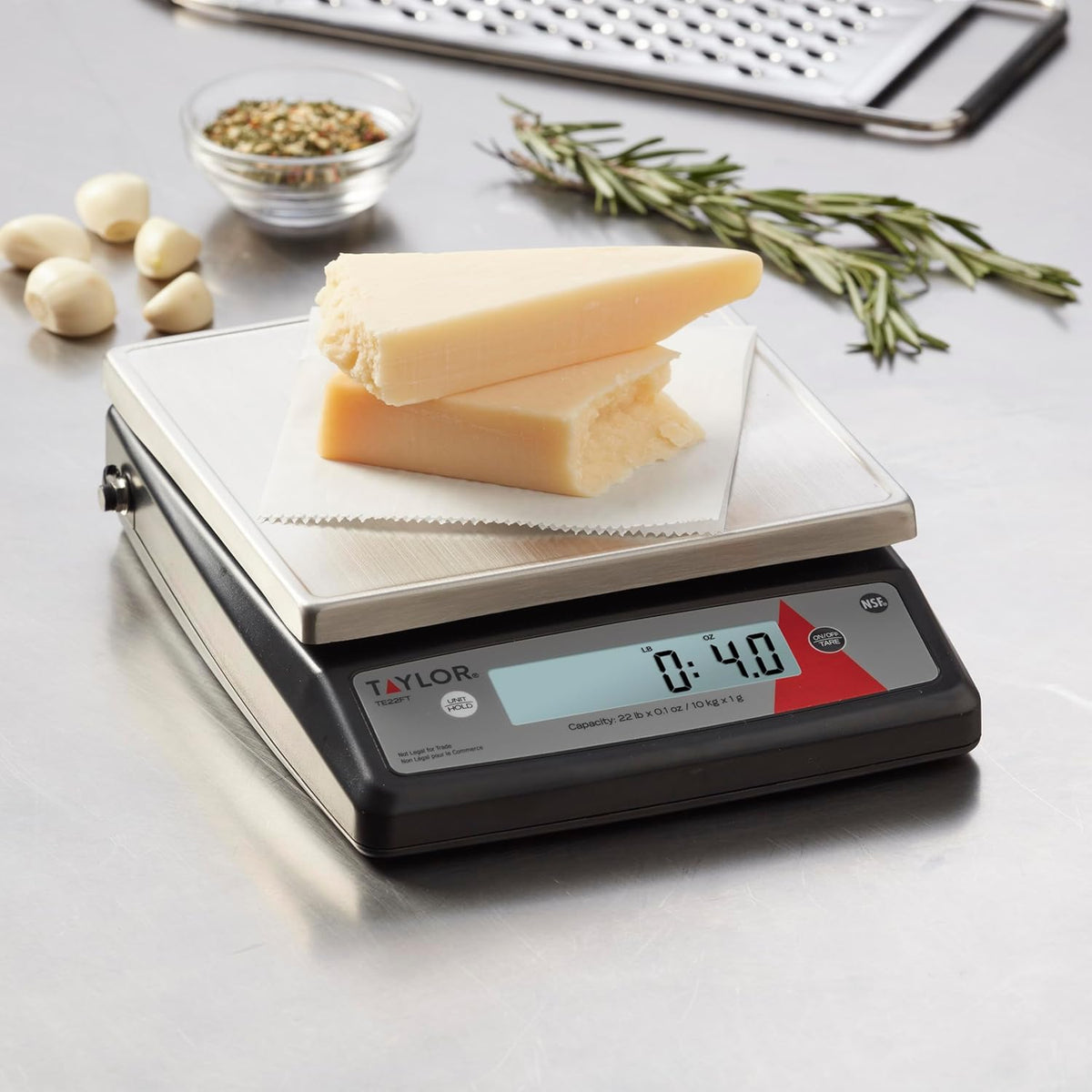 Digital Kitchen Scale 22 lb Max Capacity