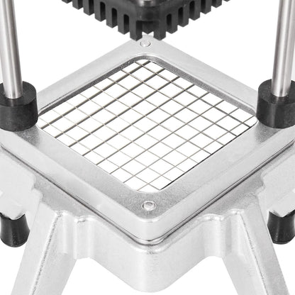Commercial Chopper with 4 Replacement Blades Commercial Vegetable Chopper Stainless Steel French Fry Cutter Potato Dicer & Slicer Commercial Vegetable Fruit Chopper for Restaurants & Home