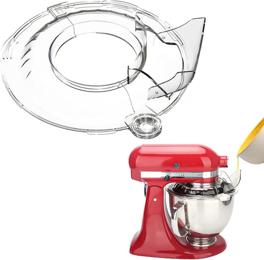 Pouring Shield for KitchenAid Tilt Head 4.5-5 QT Stainless Steel Bowls