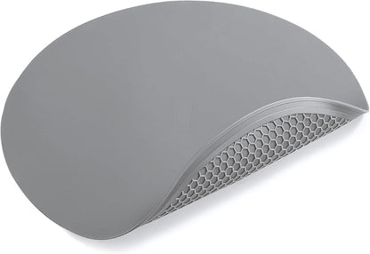 Silicone Microwave Mat - 11.7" x 11.7" - Non-Slip Silicone Trivet, Hot Pot Holder, Jar Opener, Dishwasher Safe