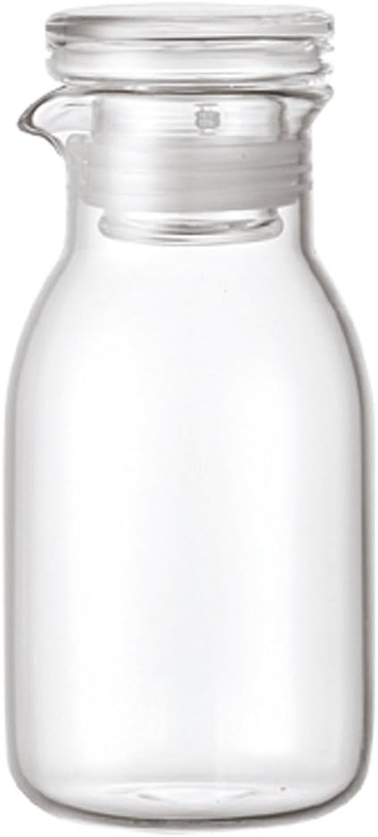 BOTTLIT 27686 Dressing Bottle, 4.1 fl oz (130 ml), Microwave and Dishwasher Safe, Heat-resistant Glass