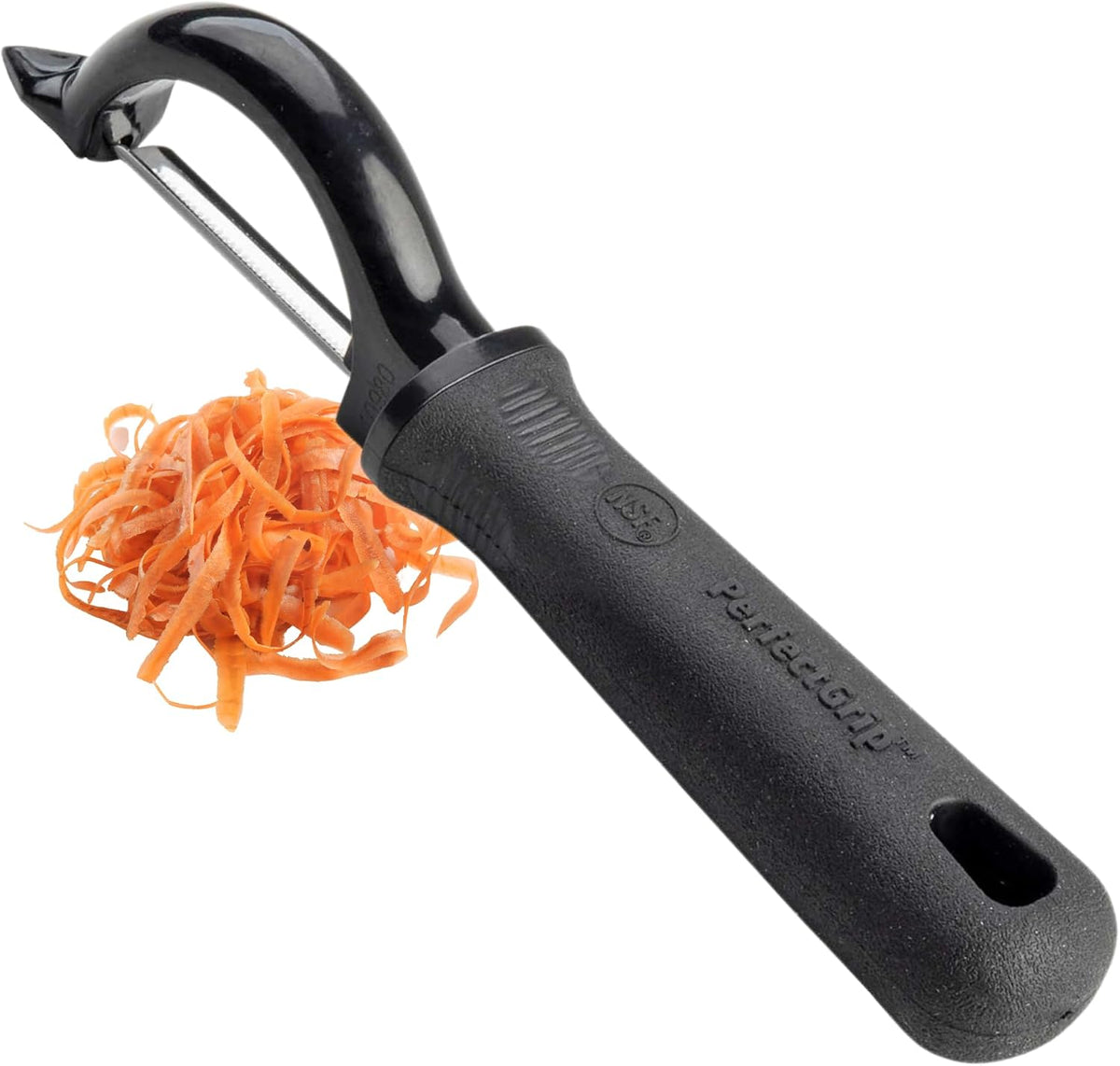 10977 PerfectGrip Julienne Peeler, 2.75" x 1" x 5.75", Straight Edge, Stainless Steel (420J2) (Replaces E5602-JU)