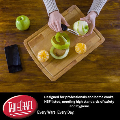 10977 PerfectGrip Julienne Peeler, 2.75" x 1" x 5.75", Straight Edge, Stainless Steel (420J2) (Replaces E5602-JU)