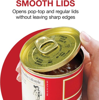 Automatic Electric Can Opener, Hands Free Cordless Operation & USB Rechargeable, Self-Aligning, Cut Smooth Touch Lid Edges, Compact and Easy to Store, Mint