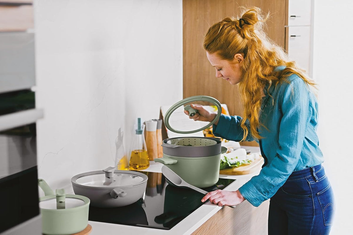Balance Silicone Collapsible Colander Strainer & Steamer Basket