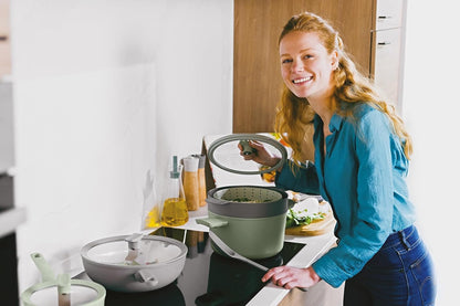 Balance Silicone Collapsible Colander Strainer & Steamer Basket