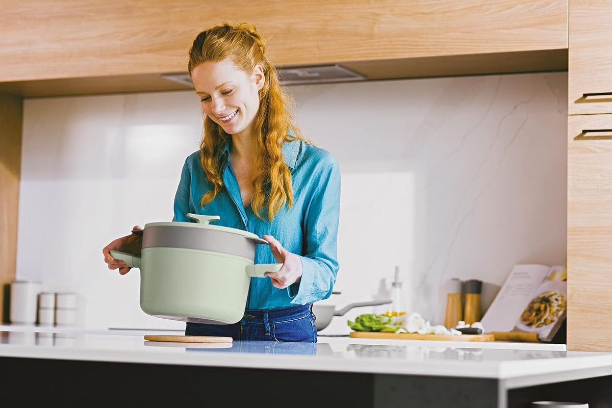 Balance Silicone Collapsible Colander Strainer & Steamer Basket