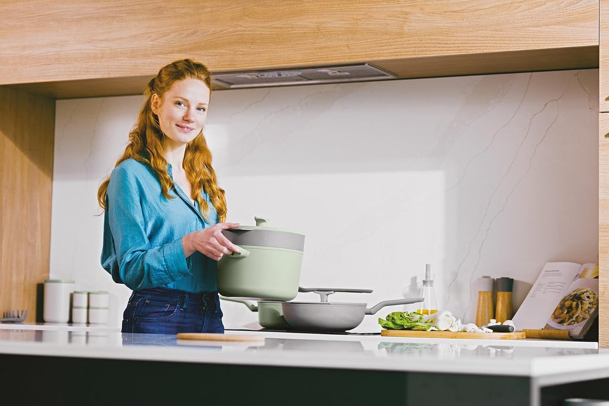 Balance Silicone Collapsible Colander Strainer & Steamer Basket