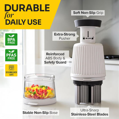 UltraChop Push Food & Vegetable Chopper
