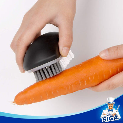 Fruit and Vegetable Cleaning Brush with Non Slip Comfortable Grip