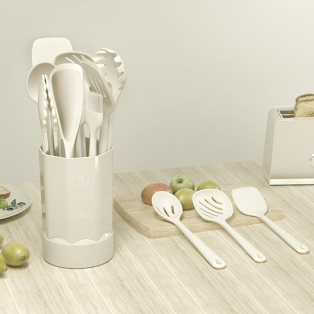 Silicone Kitchen Utensils Set, Utensils Sets for Cooking, Dishwasher Safe