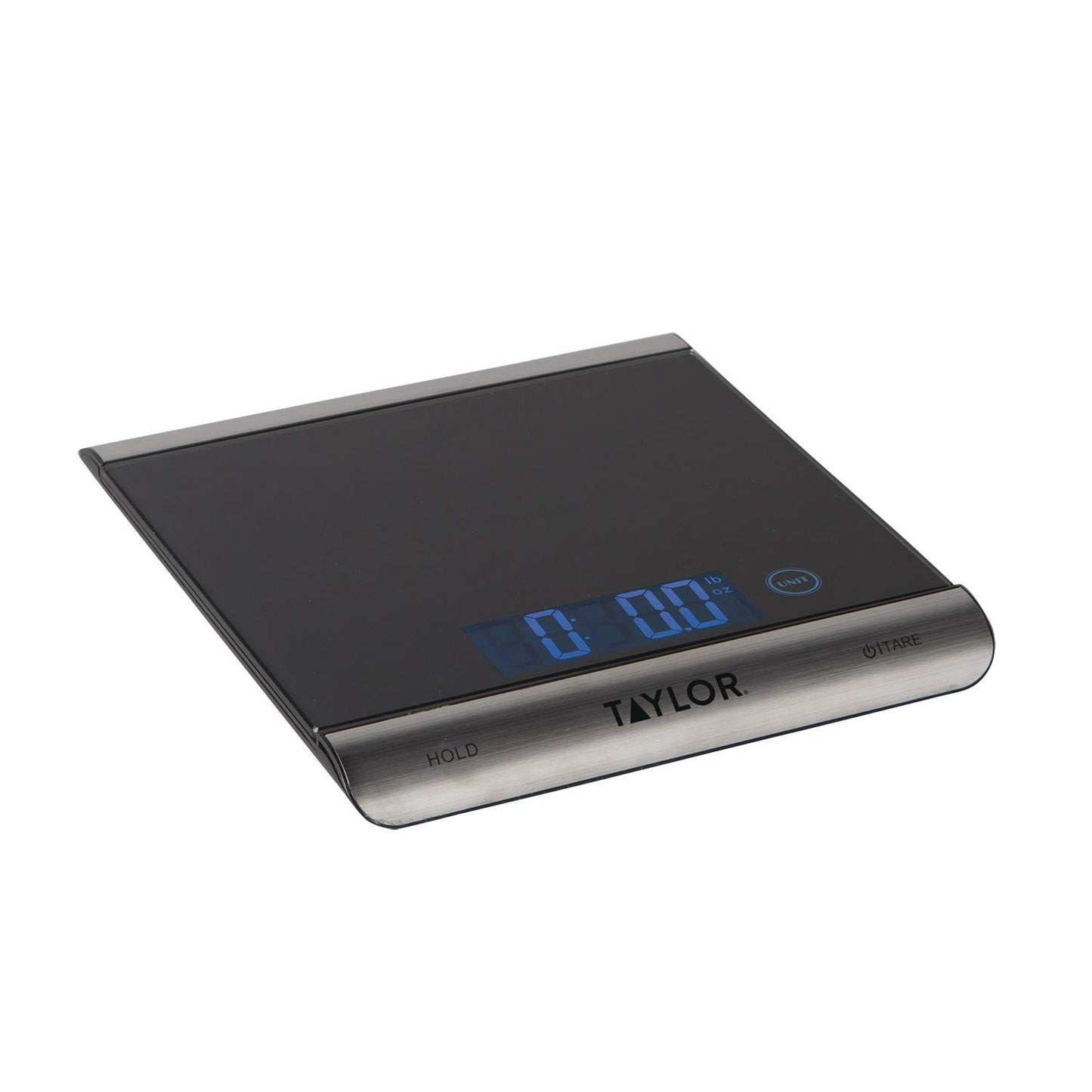 3851 High-Capacity Digital Kitchen Scale, 33 lb, Black
