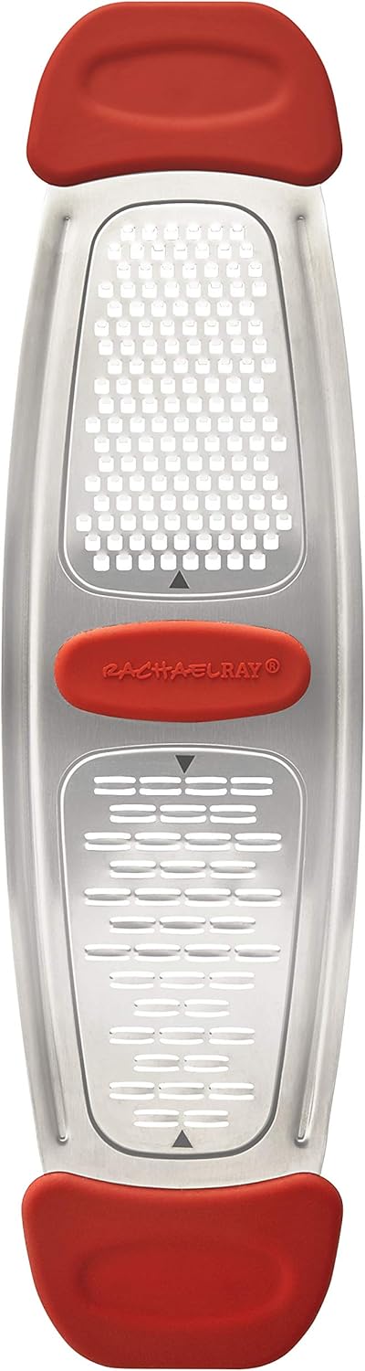 Rachael Ray Multi Stainless Steel Grater, Marine Blue, Small
